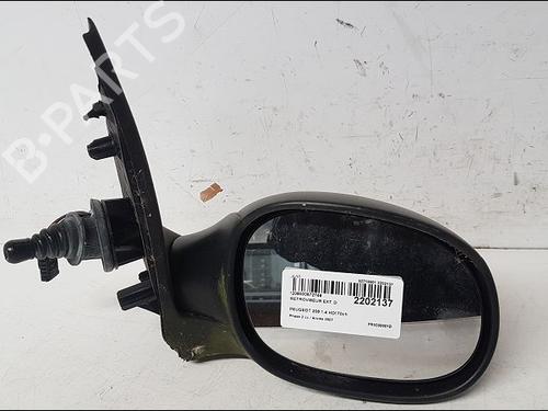 Used Right mirror PEUGEOT 206 Hatchback (2A/C) 1.4 HDi eco 70 (68 hp) 14953241
