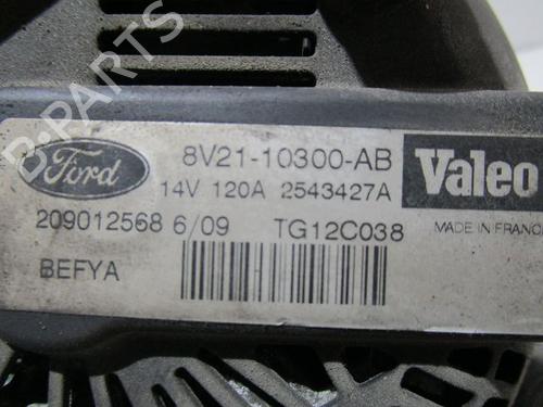 Generator FORD FIESTA VI (CB1, CCN) 1.4 TDCi (70 hp) 10940280