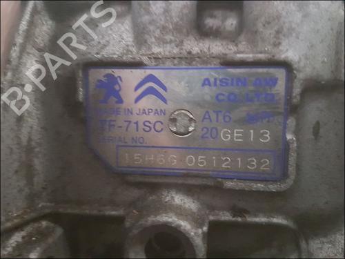 Gearbox PEUGEOT 2008 I (CU_) 1.2 THP 110 / PureTech 110 | BP16781600M3 
