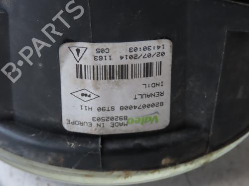 Used Left front fog light Left front fog light RENAULT MEGANE III Hatchback (BZ0/1_, B3_) 1.2 TCe (BZ16, BZ28) (132 hp) 33893653 33893653