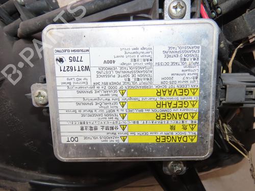 Right headlight MITSUBISHI OUTLANDER II (CW_W) 2.0 DI-D (CW8W) | BP30189140C29 
