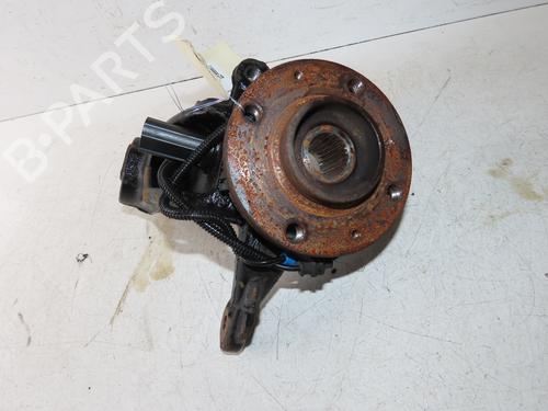Used Right front steering knuckle Right front steering knuckle PEUGEOT 208 I (CA_, CC_) 1.6 HDi / BlueHDi 75 (75 hp) 33133742 33133742
