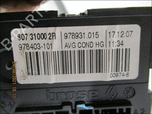Used Front left window mechanism RENAULT LAGUNA III (BT0/1) 2.0 dCi (BT01, BT08, BT09, BT0E, BT0K, BT12, BT1C, BT1D,... (150 hp) 10947130