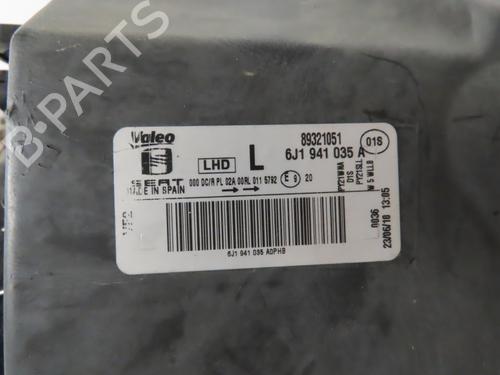 Used Left headlight SEAT IBIZA IV (6J5, 6P1) 2.0 TDI (143 hp) 16893102