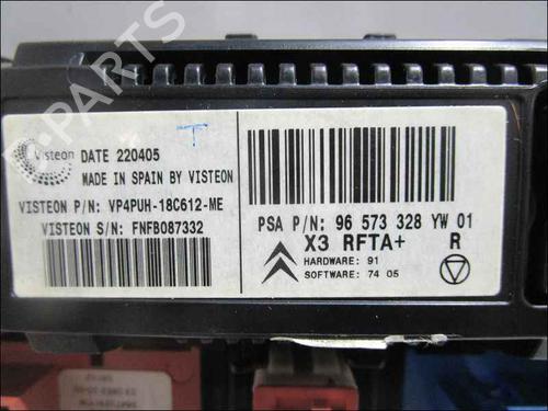 Climate control CITROËN C5 II (RC_) 1.6 HDi (RC8HZB) | BP37039914I5 - Image 3