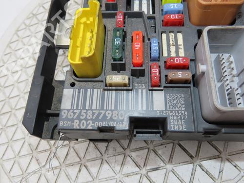 Fuse box PEUGEOT 3008 I MPV (0U_) 1.6 HDi | BP29152412E1 