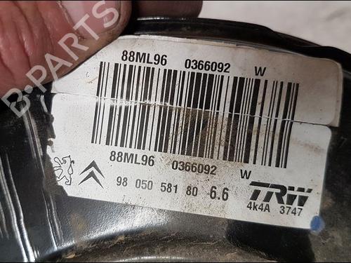 Used Servo brake PEUGEOT 208 I (CA_, CC_) 1.4 HDi (68 hp) 13357074