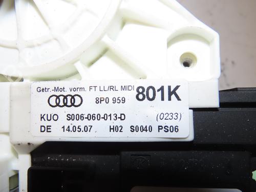 Front left window mechanism AUDI A3 (8P1) 1.9 TDI | BP21522786C22 