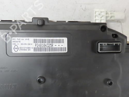 Instrument cluster RENAULT KANGOO Express (FW0/1_) 1.5 dCi 90 (FW0G, FW05, FW08, FW11) | BP26196233C47 