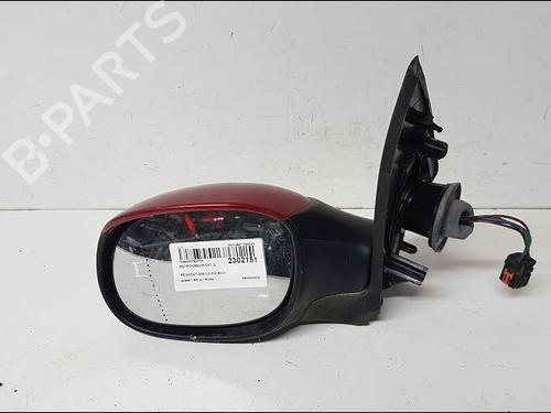Used Left mirror PEUGEOT 206 SW (2E/K) 2.0 HDi (90 hp) 12538425