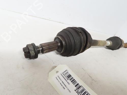 Right front driveshaft RENAULT MEGANE II (BM0/1_, CM0/1_) 1.5 dCi (BM1F, CM1F) | BP23169837M39 