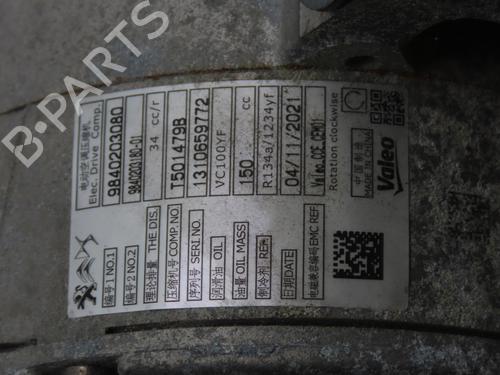 AC compressor PEUGEOT 3008 II SUV (MC_, MR_, MJ_, M4_) Hybrid | BP31055061M34 