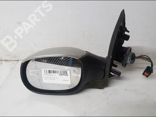 Used Left mirror Left mirror PEUGEOT 206 Hatchback (2A/C) 1.4 HDi eco 70 (68 hp) 10949189 10949189