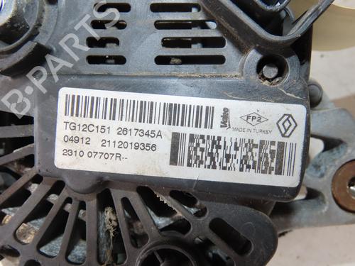 Alternator DACIA DUSTER (HS_) 1.5 dCi (HSMC) | BP29152587M7 