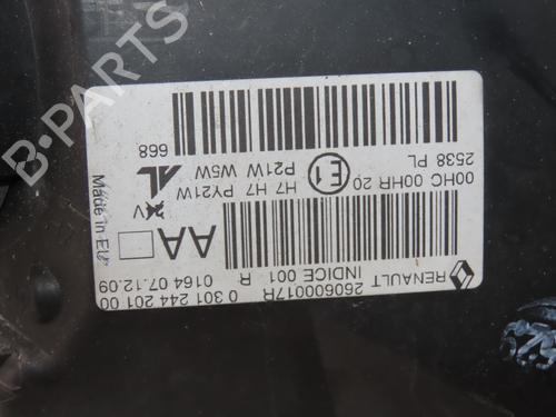 Left headlight RENAULT MEGANE III Hatchback (BZ0/1_, B3_) 2.0 CVT (BZ0G, BZ1P) | BP33135262C28  - Image 5