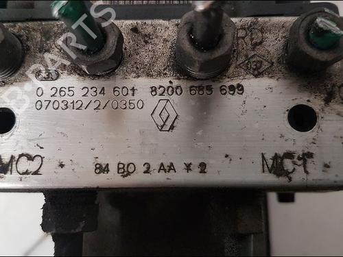 Used ABS pump ABS pump RENAULT MEGANE II (BM0/1_, CM0/1_) 1.5 dCi (BM1E, CM1E) (106 hp) 11724972 11724972
