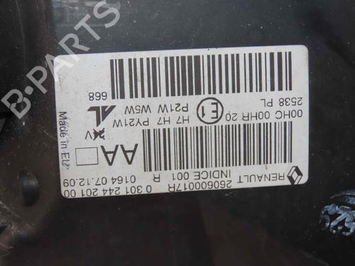Left headlight RENAULT MEGANE III Hatchback (BZ0/1_, B3_) 2.0 CVT (BZ0G, BZ1P) | BP37059521C28 - Image 5
