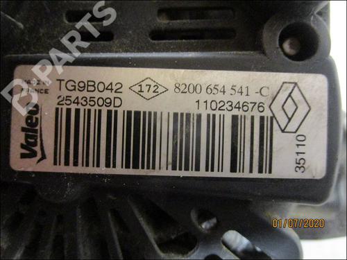 Alternator RENAULT TWINGO II (CN0_) 1.2 16V (CN04, CN0B) | BP10940458M7 