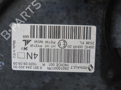 Right headlight RENAULT MEGANE III Hatchback (BZ0/1_, B3_) 1.5 dCi | BP33893658C29 - Image 2