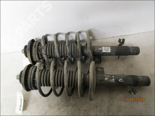 Used Left front shock absorber PEUGEOT 208 I (CA_, CC_) 1.2 VTI 82 (82 hp) 10944151