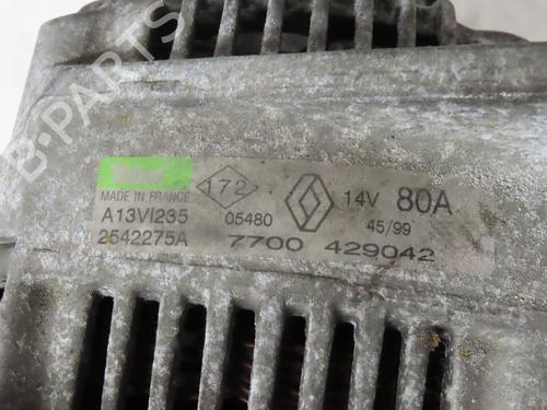 Used Alternator Alternator RENAULT CLIO II (BB_, CB_) 1.6 (B/CB0D, BB00) (90 hp) 15886252 15886252