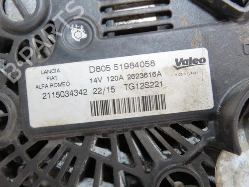 Alternator FIAT PUNTO (199_) 1.3 D Multijet | BP19701625M7 