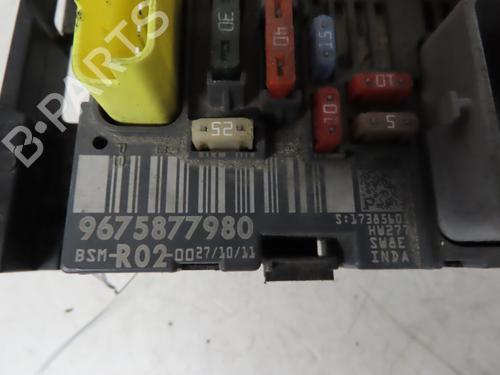 Used Fuse box CITROËN C4 Picasso I MPV (UD_) 1.6 HDi 110 (112 hp) 27487988