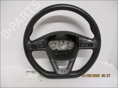 Used Steering wheel SEAT LEON (5F1) 2.0 TDI (150 hp) 10943716