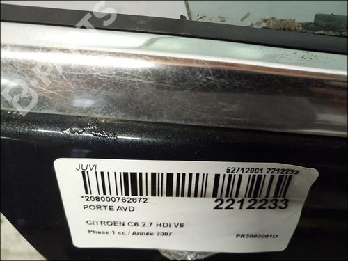Right front door CITROËN C6 (TD_) 2.7 HDi | BP11971471C3 