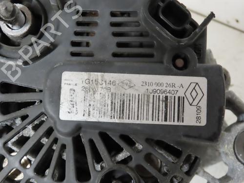 Used Alternator RENAULT SCÉNIC III (JZ0/1_) 1.5 dCi (106 hp) 17730595
