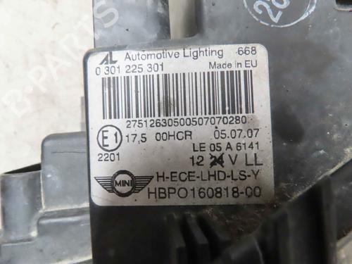 Left headlight MINI MINI (R56) Cooper D | BP37044659C28 - Image 5