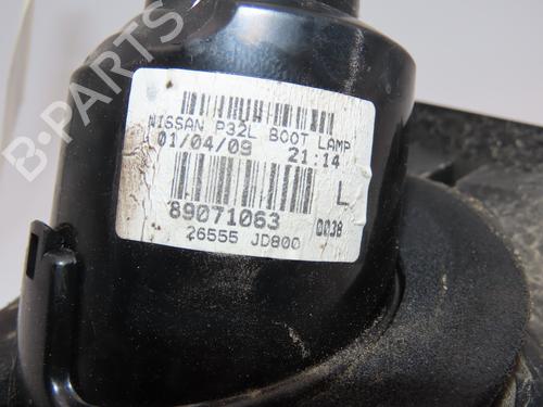 Used Left tailgate light Left tailgate light NISSAN QASHQAI I (J10, NJ10) 1.5 dCi (106 hp) 19529114 19529114