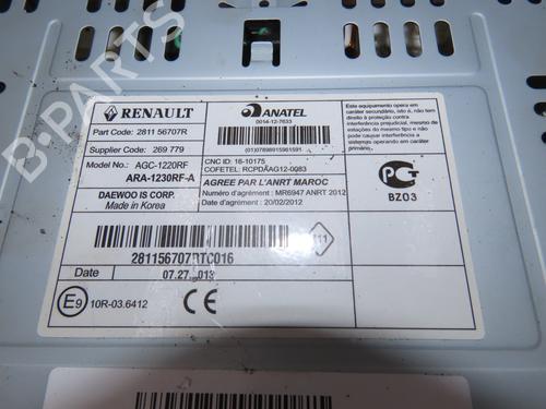 Used Radio RENAULT TWINGO II (CN0_) 1.2 16V (CN04, CN0B) (75 hp) 24534530