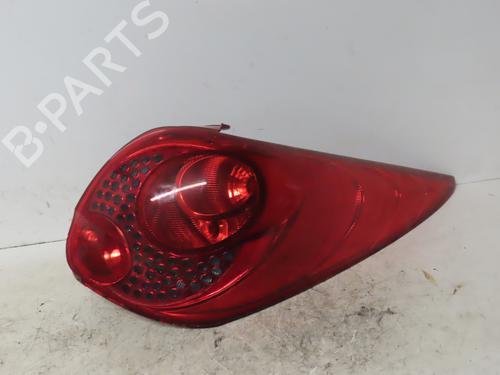 Used Right taillight PEUGEOT 207 SW (WK_) 1.6 HDi (90 hp) 16833172