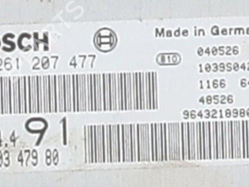 Engine control unit (ECU) PEUGEOT 206 CC (2D) | BP40032132M57 - Image 5