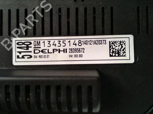 Climate control OPEL ASTRA J (P10) 1.7 CDTI (68) | BP30075793I5  - Image 6