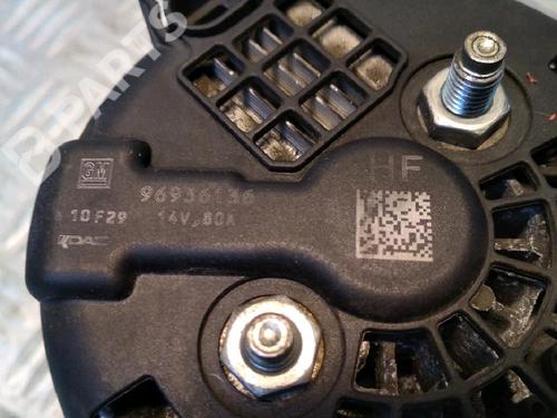 Alternator CHEVROLET AVEO / KALOS Hatchback (T250, T255) 1.2 LPG | BP11405887M7 
