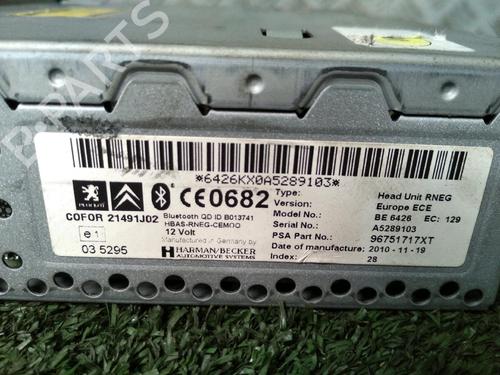 Radio CITROËN C3 II (SC_) 1.6 HDi | BP17161861E6 