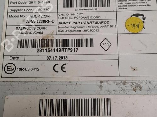 Radio RENAULT CLIO IV (BH_) 1.5 dCi 75 | BP24460107E6 