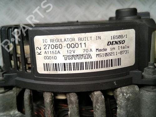 Alternator TOYOTA AYGO (_B1_) 1.0 (KGB10_, KGB10R) | BP29952537M7  - Image 9