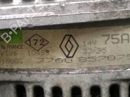 Alternator RENAULT LAGUNA I (B56_, 556_) 1.8 | BP30076589M7
