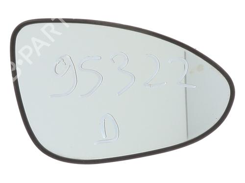 Spejlglas højre CHEVROLET AVEO Hatchback (T300) 1.3 D (75 hp) 30124990