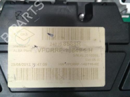 Instrument cluster RENAULT CLIO IV (BH_) 1.5 dCi 90 | BP22400974C47 
