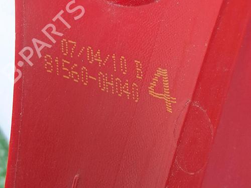 Left taillight PEUGEOT 107 (PM_, PN_) 1.0 | BP25041812C34 