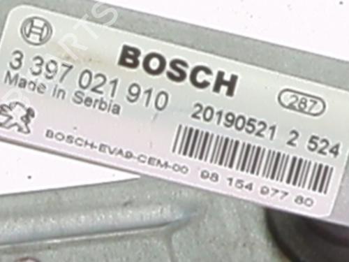 Front wiper motor PEUGEOT 208 I (CA_, CC_) 1.2 THP 110 | BP30068552M29 