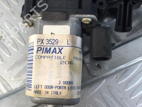 Lève-vitre avant gauche PEUGEOT 206 Hatchback (2A/C) 1.9 D (69 hp) 30072782