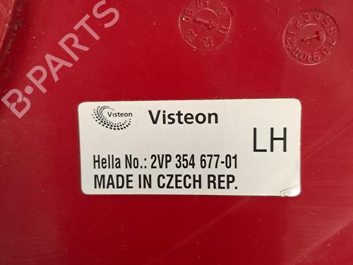 Left taillight PEUGEOT 207 SW (WK_) 1.6 HDi | BP29950594C34