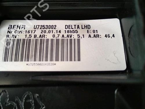 Heater blower motor OPEL ASTRA J (P10) 1.7 CDTI (68) | BP30075792M62 