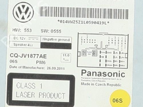 Used Radio Radio VW POLO V (6R1, 6C1) 1.6 TDI (90 hp) 32774769 32774769