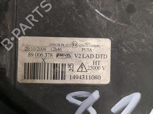 Used Right headlight PEUGEOT 807 (EB_) [2002-2025]  29951892